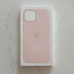 Apple iPhone 13 Silicone Case - Soft Pink